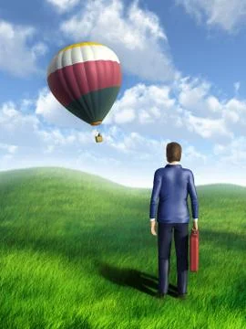 Competitive advantage Stockillustratie