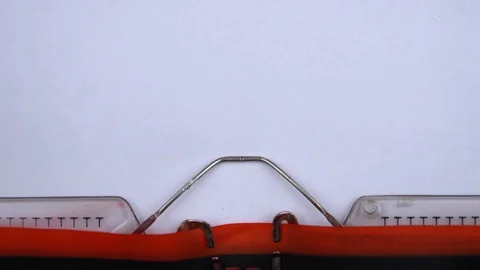 Competitive comparison - phrase printed on an old typewriter in red letters Stock-Footage 126510289