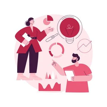 Competitive intelligence abstract concept vector illustration. イラスト素材