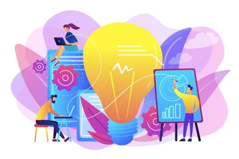 Competitive intelligence concept vector illustration. イラスト素材