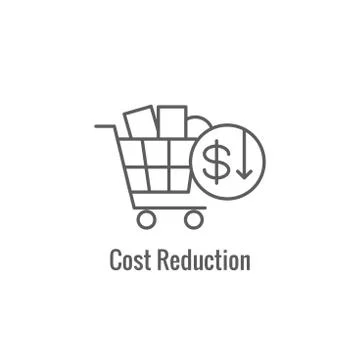 Competitive Pricing Icon Showing an aspect of  Pricing, Growth, Profitability Stock Illustration