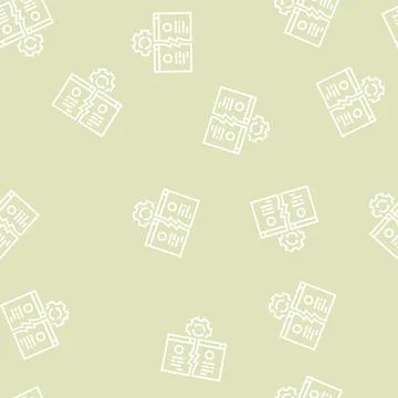 Competitive website line seamless pattern 스톡 일러스트