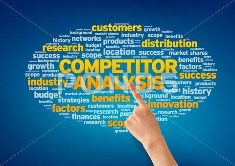 Competitor analysis Stock Illustration