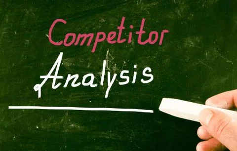 Competitor analysis 스톡 일러스트