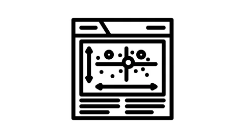 Competitor analysis seo line icon animation Stock Footage 326757614