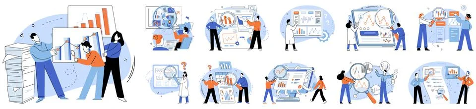 Competitors analysis. Plan, blueprint, ensures every step aligns with keen .. Stock Illustration