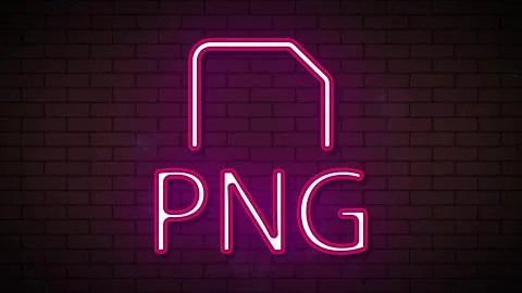 Competitors in neon effect mp4 video Stock Illustration