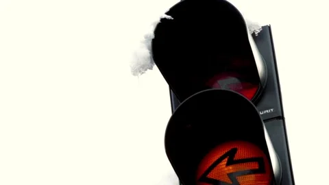 Compilation of various traffic light scenarios captures diverse urban Stock Footage 256737629