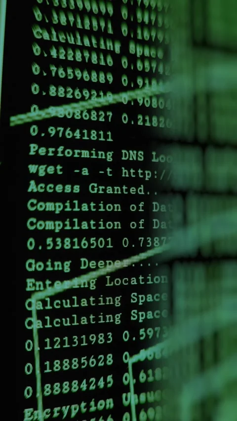 Compiler for Safer Code, hacking concept Stock Footage 302712985
