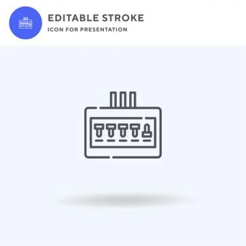 Complain icon vector, filled flat sign, solid pictogram isolated on white, logo Illustrazione stock