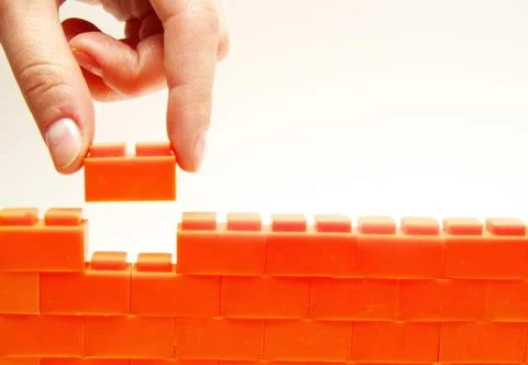 Compleeting wall Foto stock