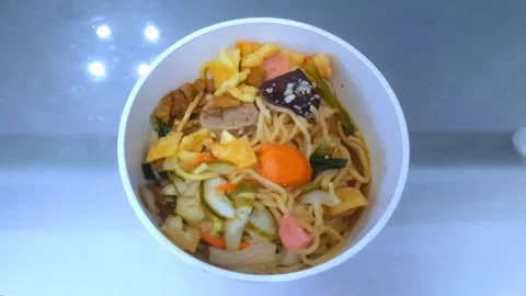 Complete Chicken Noodle Stock Footage 331639987