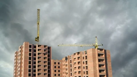 Complete construction time-lapse from start to finish Video stock 83884721