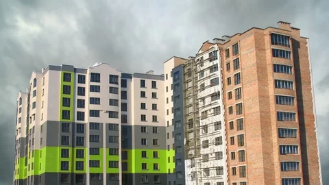 Complete construction time-lapse from start to finish Stockbeeldmateriaal 83885864