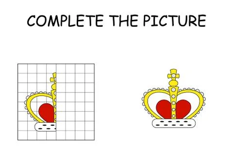 COMPLETE-crown Stock Illustration