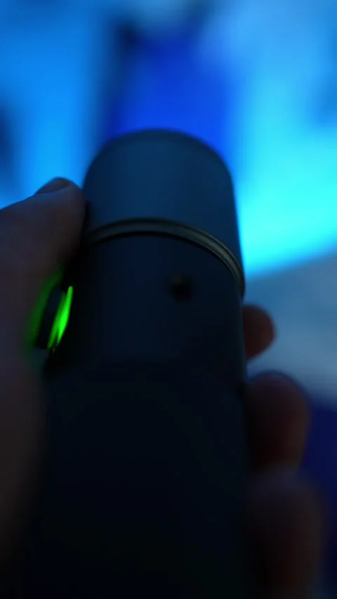 In the complete darkness of the building Stock Footage 327003701