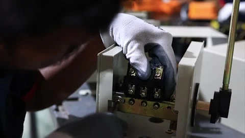 Complete Industrial Manufacturing Process from Raw Material to Final Assembly Stock Footage 318638257