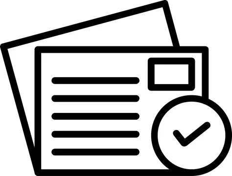 Complete Line Icon Design Stock Illustration