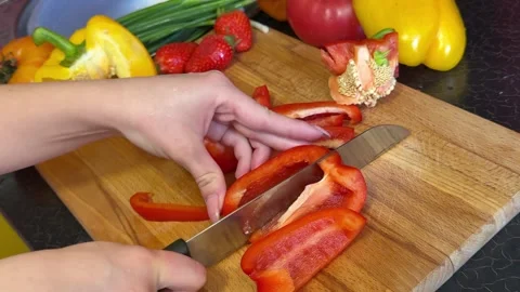 Complete shurpa soup cooking process goat meat vegetables herbs and traditional Stock Footage 345724370