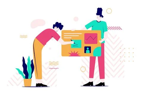 Complete Task Illustration Stock Illustration