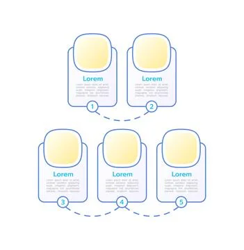 Complete task infographic chart design template Stock Illustration