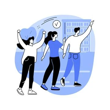 Complete tasks isolated cartoon vector illustrations. Stock Illustration