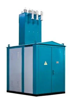 Complete transformer substation Stock Photos