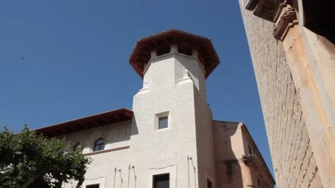 Complete views of tower Stock Footage 134605953