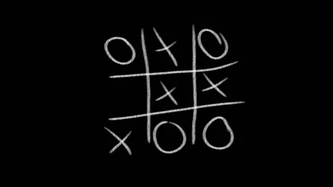 Game Noughts Crosses Game Tic Tac Stock Footage Video (100% Royalty-free)  1019279167