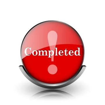 Completed icon Stock Illustration