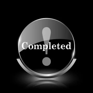 Completed icon Stock Illustration