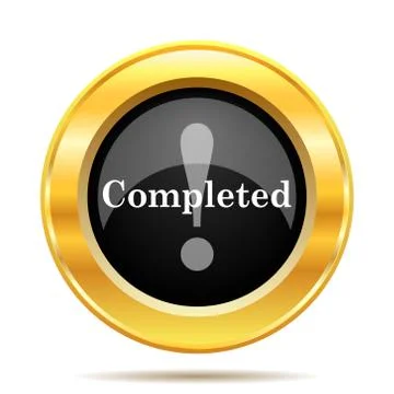 Completed icon Stock Illustration