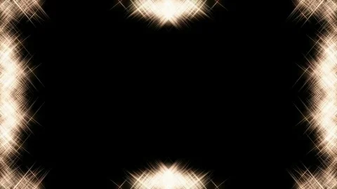 Completely black screen filled with a starry frost Stock Footage 84700143