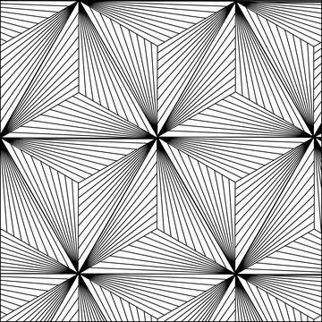 Completely seamless, abstract cube pattern. Colorful design, geometric 3d vector Stock Illustration