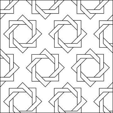 Completely seamless, abstract cube pattern. Colorful design, geometric 3d vector Stock Illustration