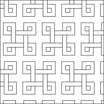 Completely seamless, abstract cube pattern. Colorful design, geometric 3d vector Stock Illustration