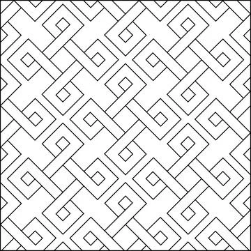 Completely seamless, abstract cube pattern. Colorful design, geometric 3d vector Stock Illustration