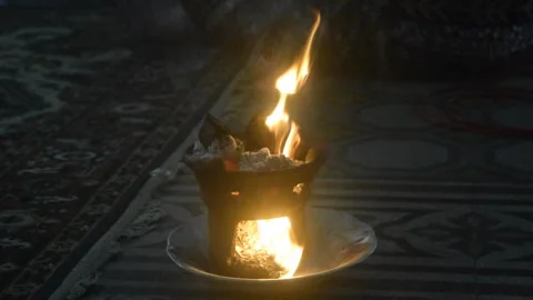 Completeness of Offerings in Javanese Rites/Rituals 9 Stock Footage 242642082