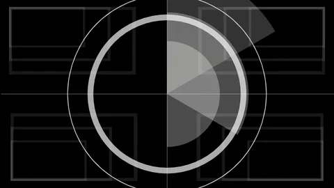 Completing circle Stock Footage 82250363