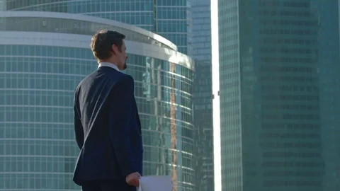 Completion of important work. Video stock 75398485