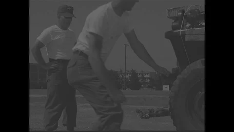 Completion of rigger course during parachute rigger training - 1967 Stock Footage 118316321