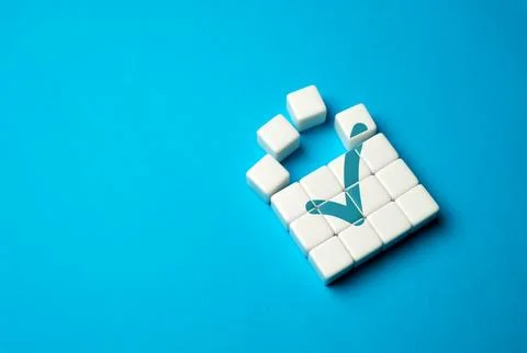 Completion of work and completion of the task. Pass verification successfully 写真素材