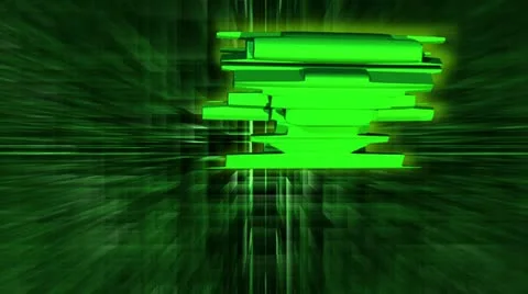 Complex 3d man transform Stock Footage 11336380