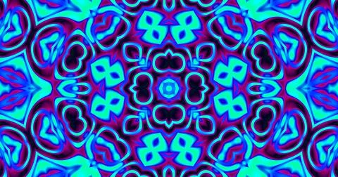 Complex Abstract Fantasy Magic Pattern Background Illustrazione stock