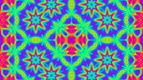 Complex Abstract Pattern Elegant Color Abstract Geometric Pattern Loop Stock Footage 167552202