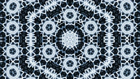 Complex Abstract Pattern Elegant Color Abstract Geometric Pattern Loop Stock Footage 167560535