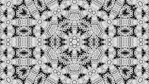 Complex Abstract Pattern Elegant Color Abstract Geometric Pattern Loop Stock Footage 167560545