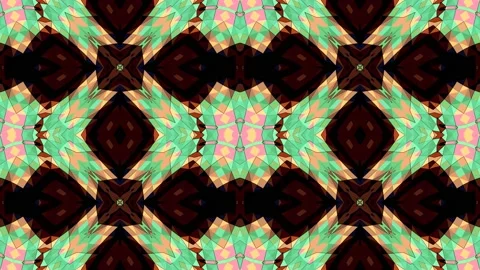 Complex Abstract Pattern Elegant Color Abstract Geometric Pattern Loop Stock Footage 167562245