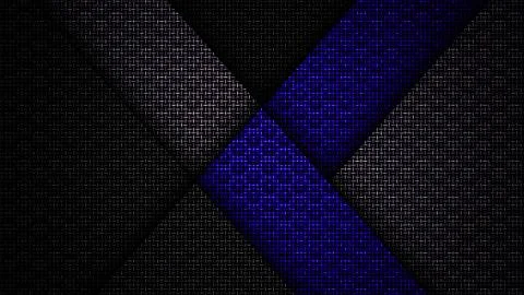 Complex art of Black and blue colour small square design Stock Illustration