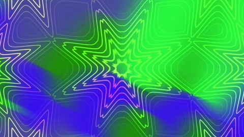 Complex Blue and Green Patterns Overlay - Serene Light Background Image Stock Footage 288933220
